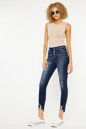 Sloane High Rise Ankle Skinny Jeans