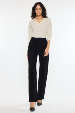 Princess High Rise True Straight Leg Jeans