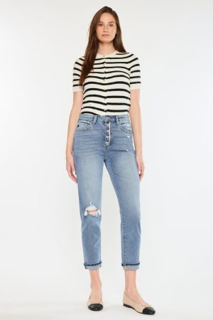 Stormi High-Rise Mom Jeans