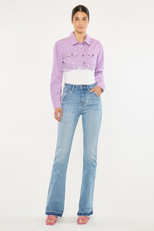 Aimmes High Rise Flare Jeans